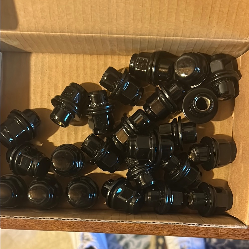 Black Wheel Lug Nuts